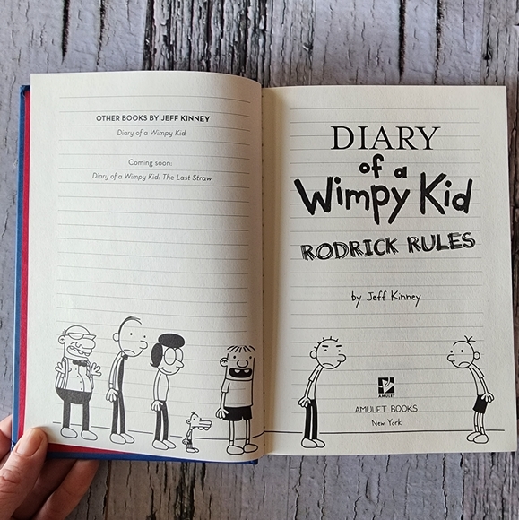 3/$25 Diary of a Wimpy Kid Rodrick Rules, BOOK 2 - Picture 5 of 6